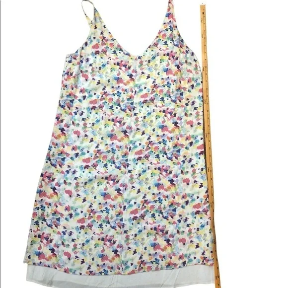 Meadow Floral Water Color Slip Dress by CAbi - Picture 15 of 16